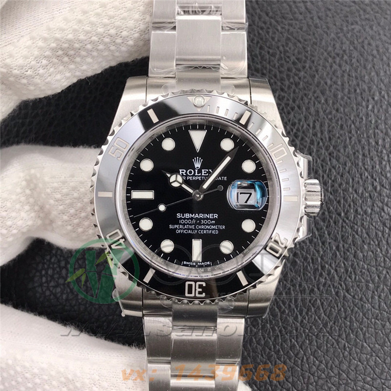 VS廠勞力士黑水鬼「3135機芯」產(chǎn)品展示