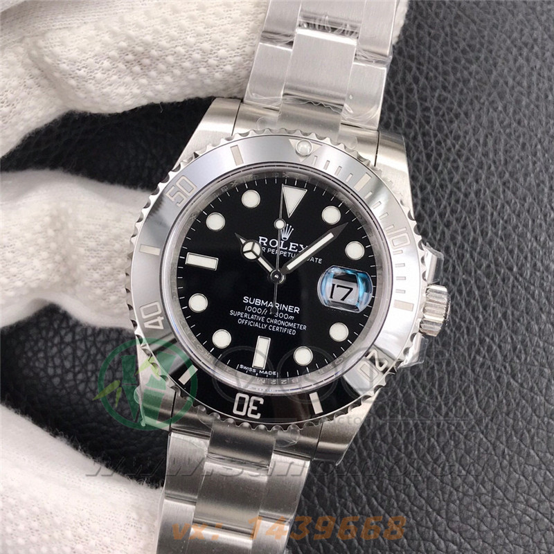 VS廠勞力士黑水鬼「3135機芯」產(chǎn)品展示