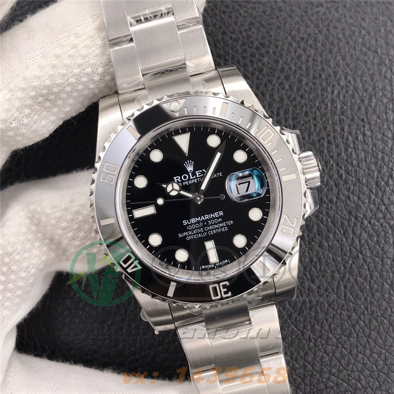 VS廠勞力士黑水鬼「3135機芯」產(chǎn)品展示