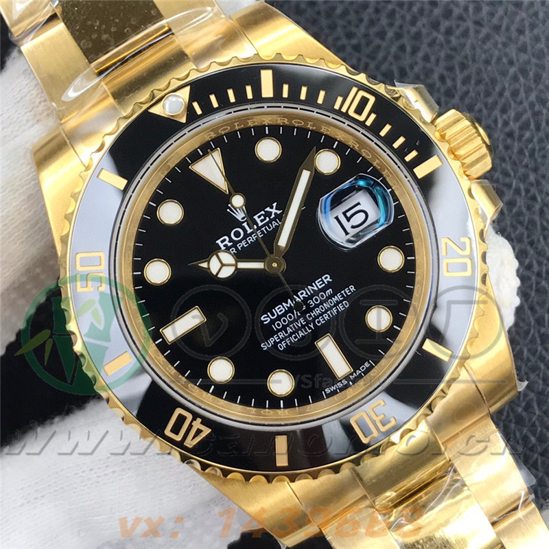 VS廠勞力士全金黑水鬼「3135機(jī)芯」產(chǎn)品展示