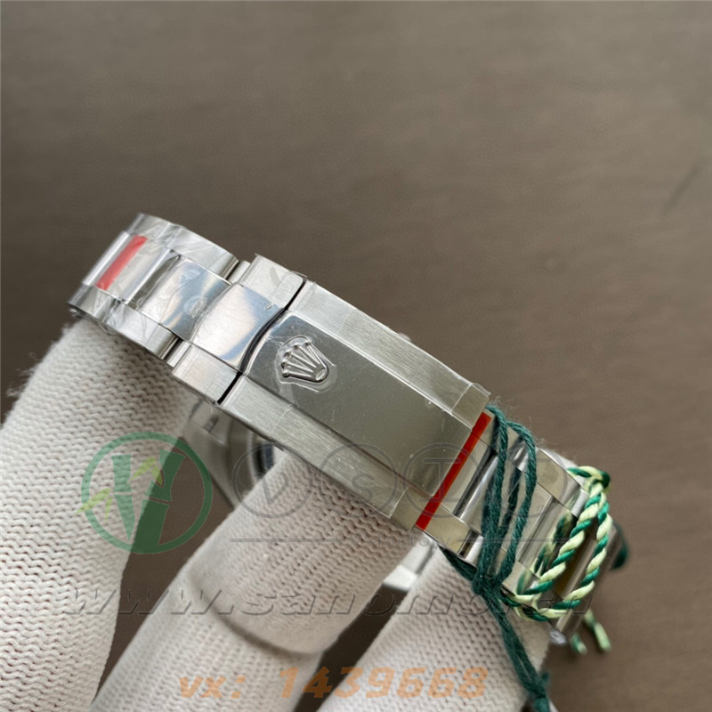 VS廠勞力士日志41mm陶瓷白面三銖帶「3235機(jī)芯」產(chǎn)品展示