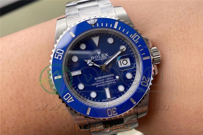 VS廠勞力士藍水鬼40mm「3135機芯」產品展示