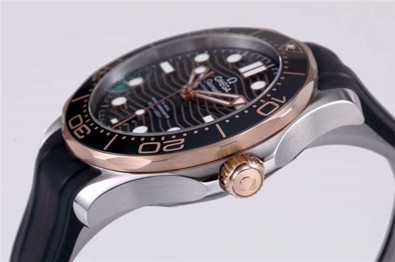 VS廠歐米茄海馬300玫瑰金黑面評(píng)測(cè)（VS海馬300間玫金怎么樣）