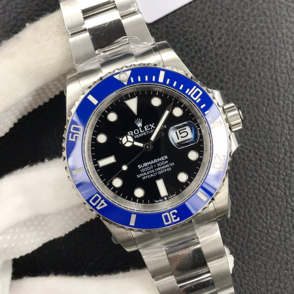 VS廠勞力士黑面41mm藍(lán)水鬼做工評測