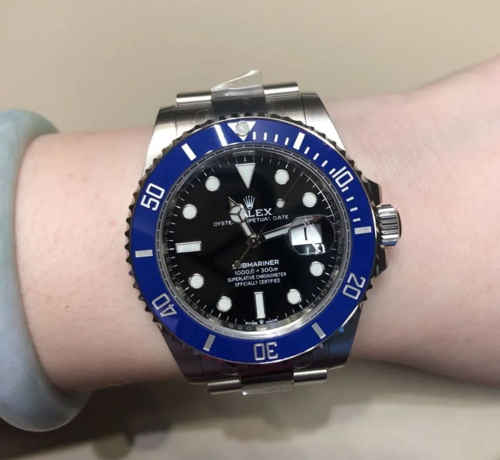 VS廠勞力士黑面41mm藍(lán)水鬼做工評測