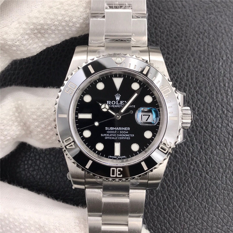 VS廠勞力士黑水鬼40mm細節評測（勞力士黑水鬼哪個廠好）