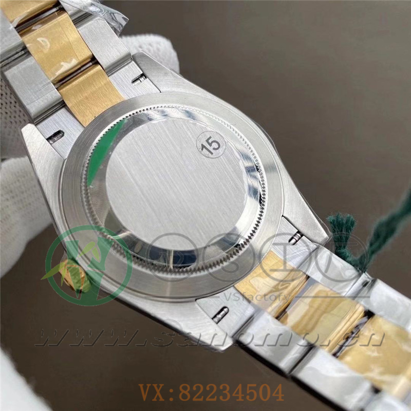 VS廠勞力士日志41mm間金金盤三銖帶「3235機芯」產品展示