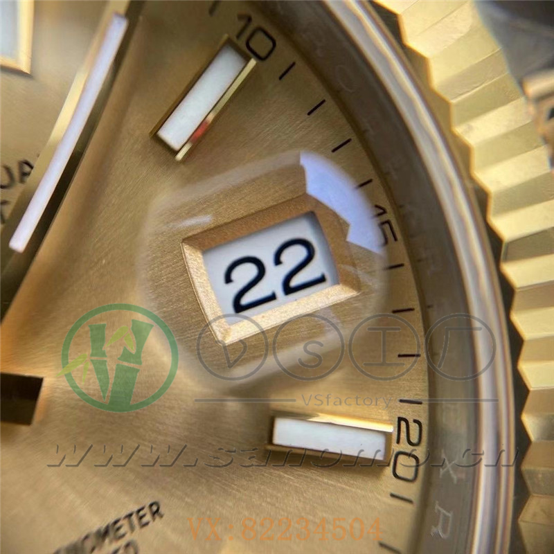 VS廠勞力士日志41mm間金金盤三銖帶「3235機芯」產品展示