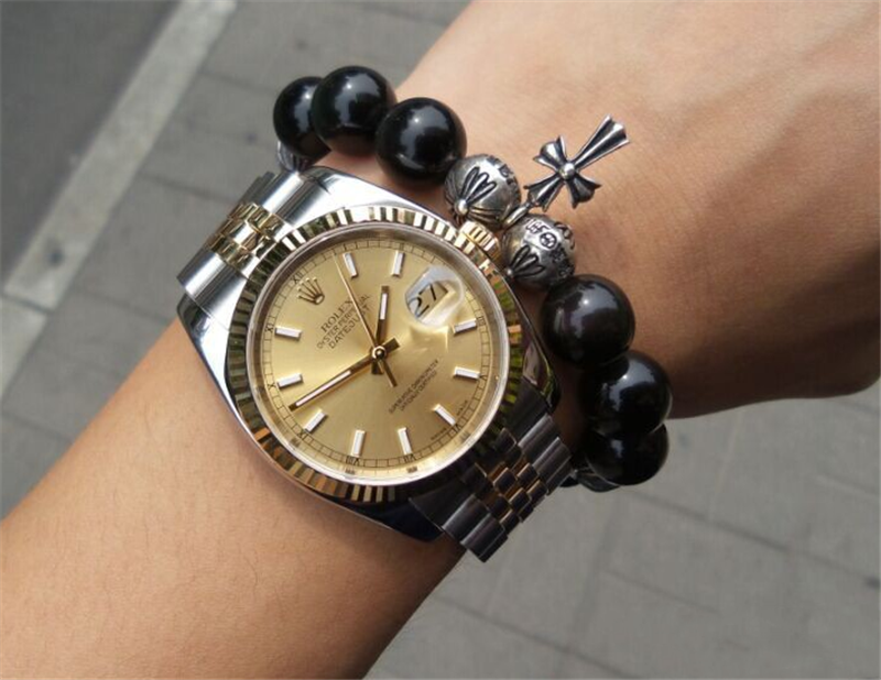 VS廠勞力士日志間金款評測（vs廠間金日志值得入手嗎）