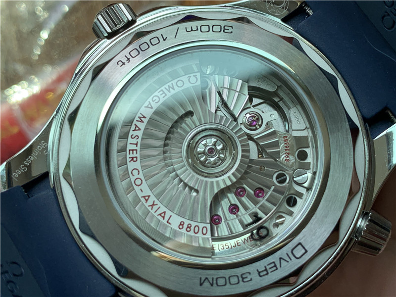 VS廠歐米茄海馬300藍(lán)面對比正品評測（VS海馬300藍(lán)面有破綻嗎）