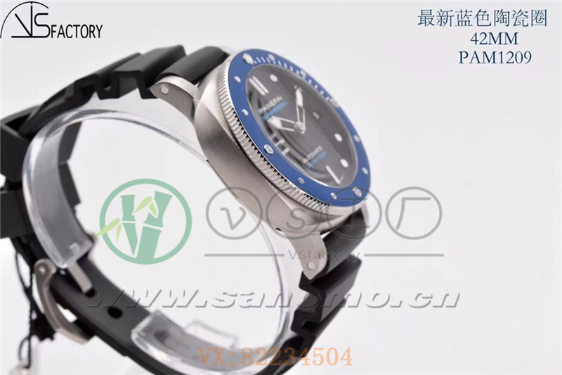 VS廠沛納海1209小藍鬼42mm評測（VS廠沛納海1209值得入手嗎）