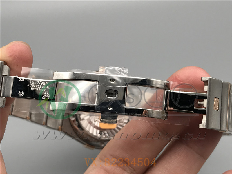 VS廠歐米茄星座38mm間金金面產品展示