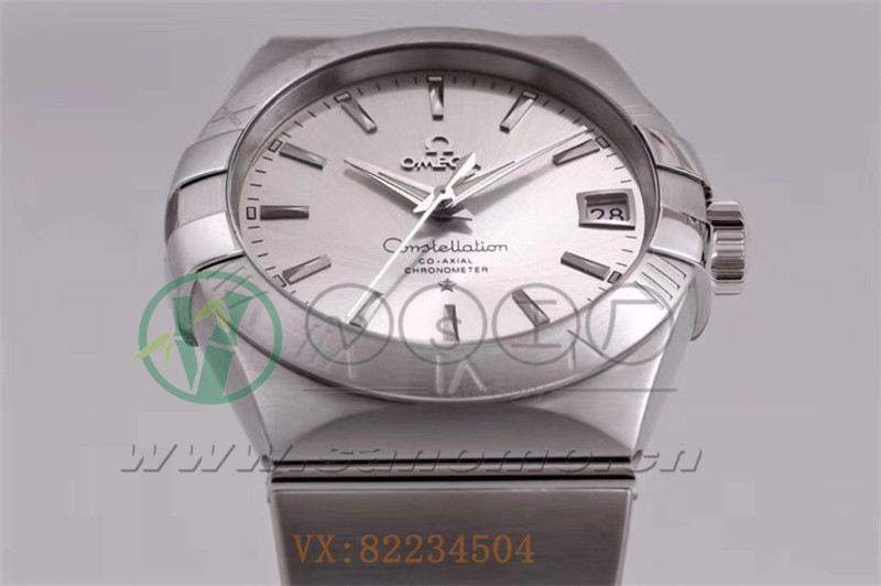 VS廠歐米茄星座38mm白面條釘產品展示