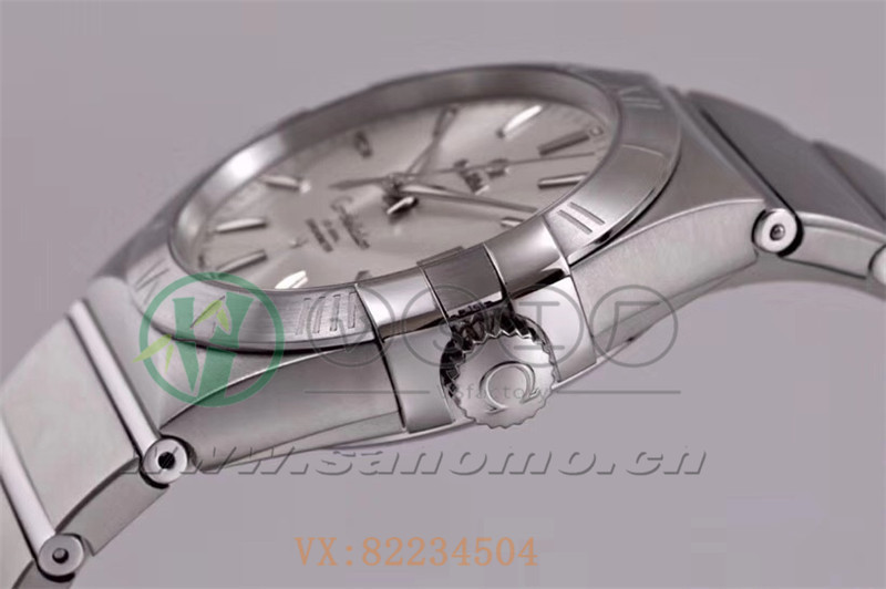 VS廠歐米茄星座38mm白面條釘產品展示