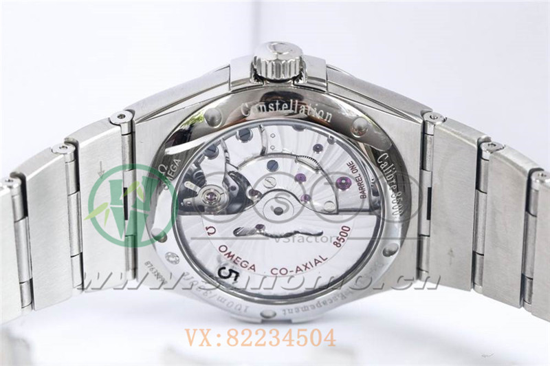 VS廠歐米茄星座38mm白面鉆釘產品展示