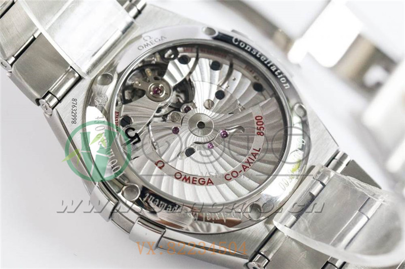 VS廠歐米茄星座38mm白面鉆釘產品展示