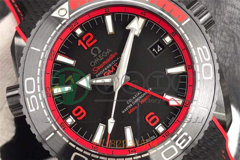 VS廠歐米茄海馬600米「深海之紅」產品展示