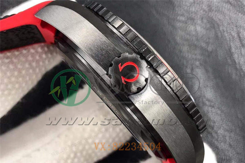 VS廠歐米茄海馬600米「深海之紅」產品展示