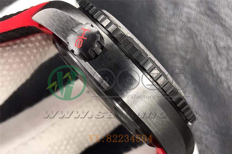 VS廠歐米茄海馬600米「深海之紅」產品展示