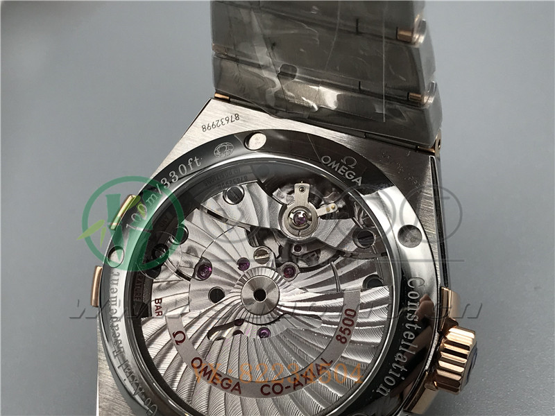 VS廠歐米茄星座38mm間玫咖面條釘產品展示