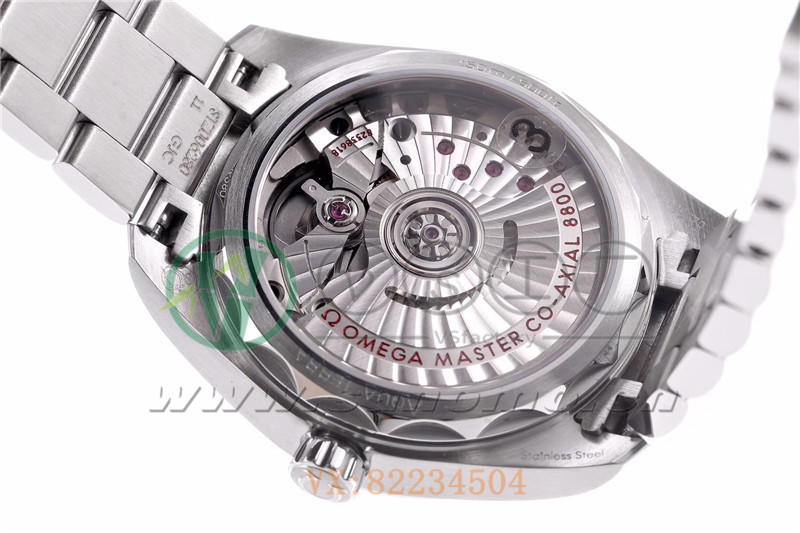 VS廠歐米茄海馬150女士腕表海浪白盤產(chǎn)品展示