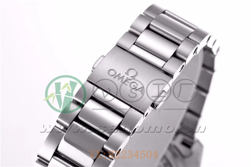 VS廠歐米茄海馬150女士腕表珍珠藍貝盤產品展示