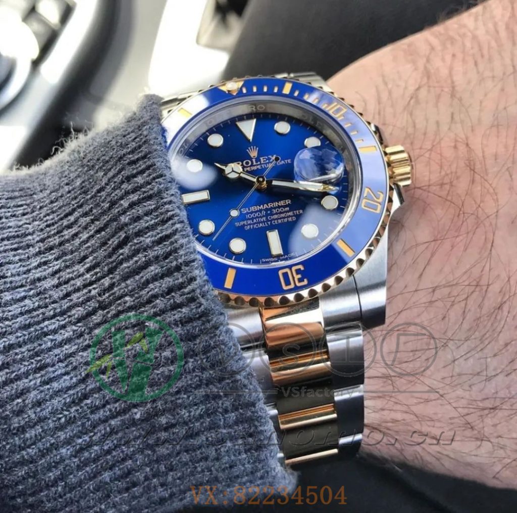 VS廠勞力士間金藍水鬼深度評測（VS廠40mm間金藍水鬼怎么樣）
