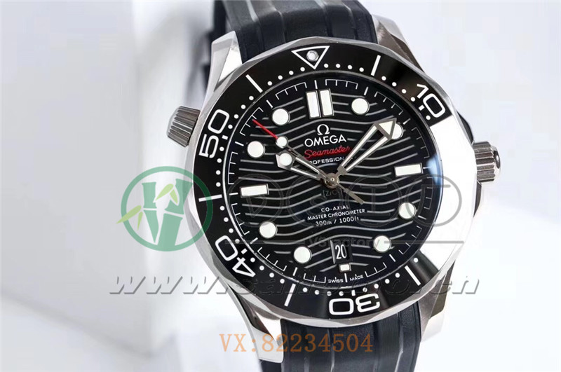 VS廠海馬300黑盤細節評測（vs廠歐米茄海馬300黑v3版怎么樣）