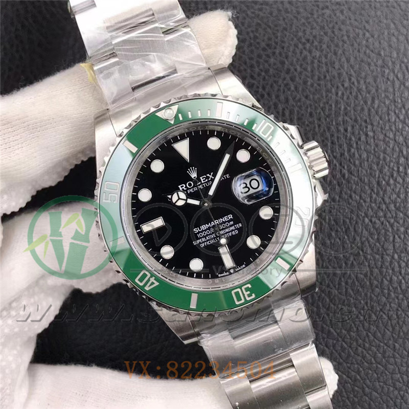 VS廠41黑盤綠水鬼126610質量評測（vs廠黑綠水鬼超級復刻3235機芯）