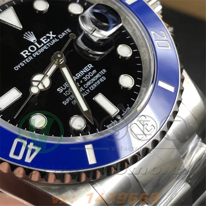 VS廠勞力士藍水鬼41mm做工評測(VS廠3235機藍水鬼質量如何)
