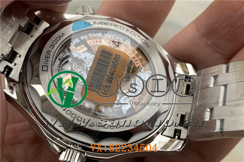 VS廠歐米茄海馬300白金款007做工如何（VS海馬300白金款007怎么樣）