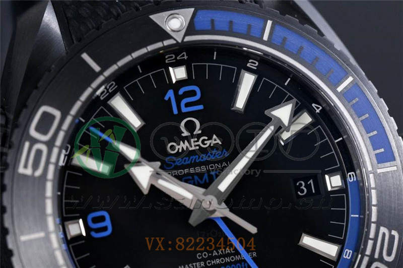 VS廠歐米茄海馬600米「深海之藍」產品展示