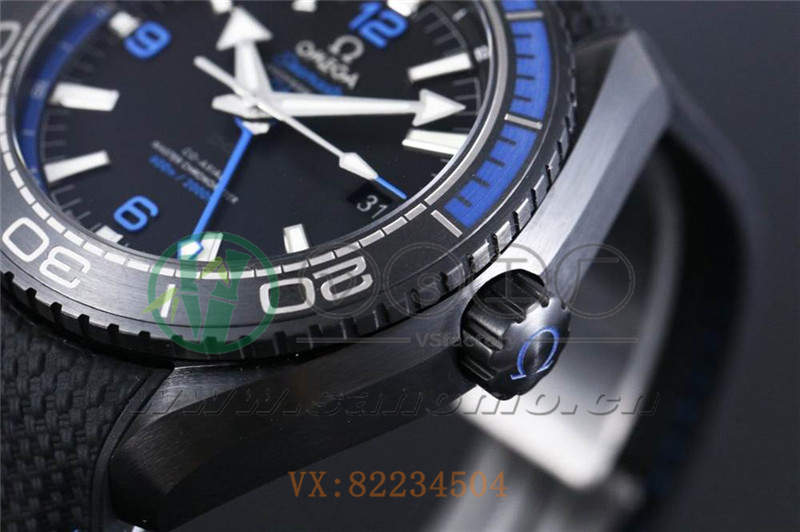 VS廠歐米茄海馬600米「深海之藍」產品展示