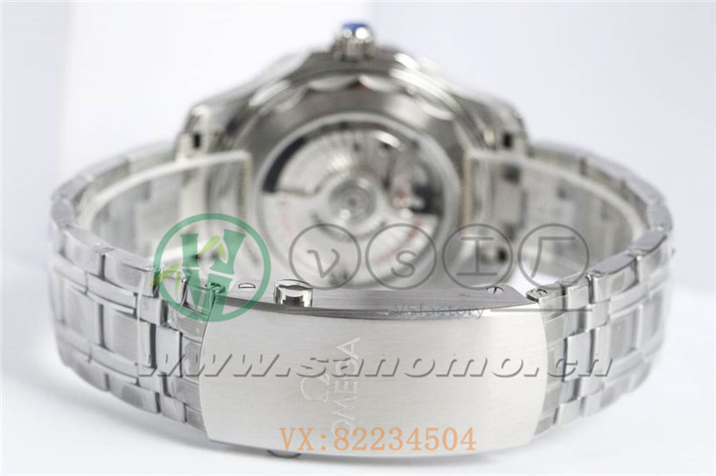 VS廠歐米茄海馬300米「黑面鋼帶」產品展示