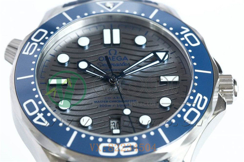 VS廠歐米茄海馬300米「灰面膠帶」產(chǎn)品展示