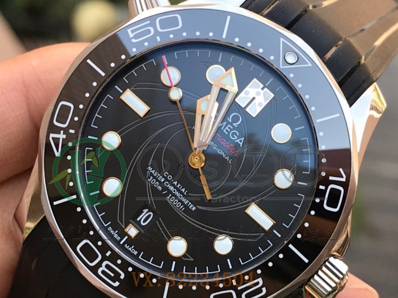 VS廠歐米茄海馬300詹姆斯邦德007限量款細節會一眼假嗎