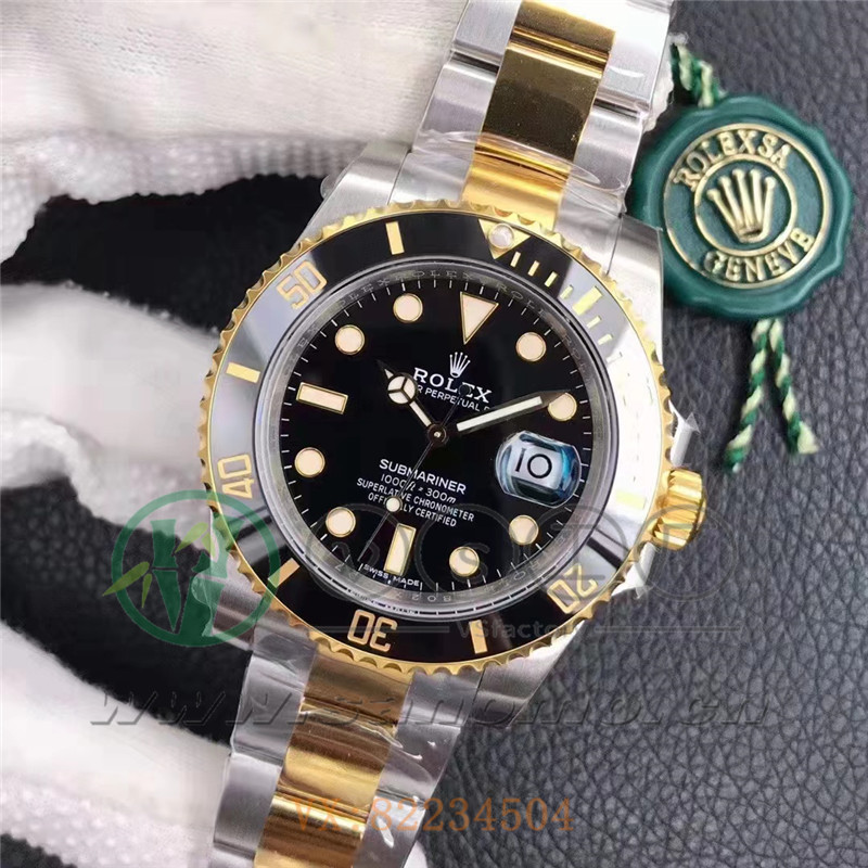 VS廠勞力士間金款黑水鬼做工評測（VS間金款黑水鬼有破綻嗎）