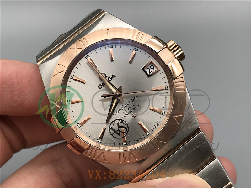 VS廠歐米茄星座間枚金做工評測（VS星座間枚金質(zhì)量如何）