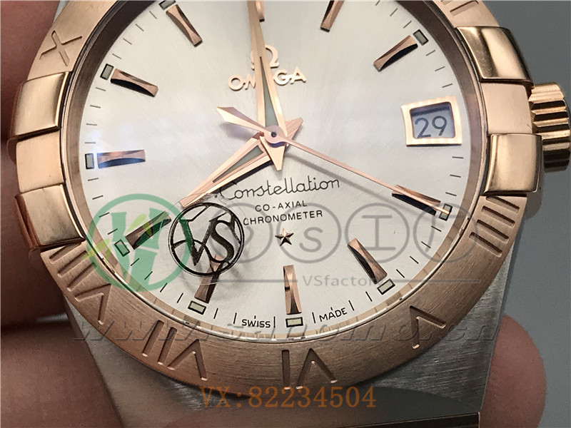 VS廠歐米茄星座間枚金做工評測（VS星座間枚金質(zhì)量如何）