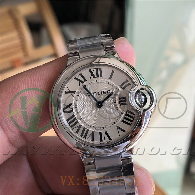 V6廠卡地亞藍氣球33mm機械女表怎么樣（v6廠藍氣球076機芯做工如何）