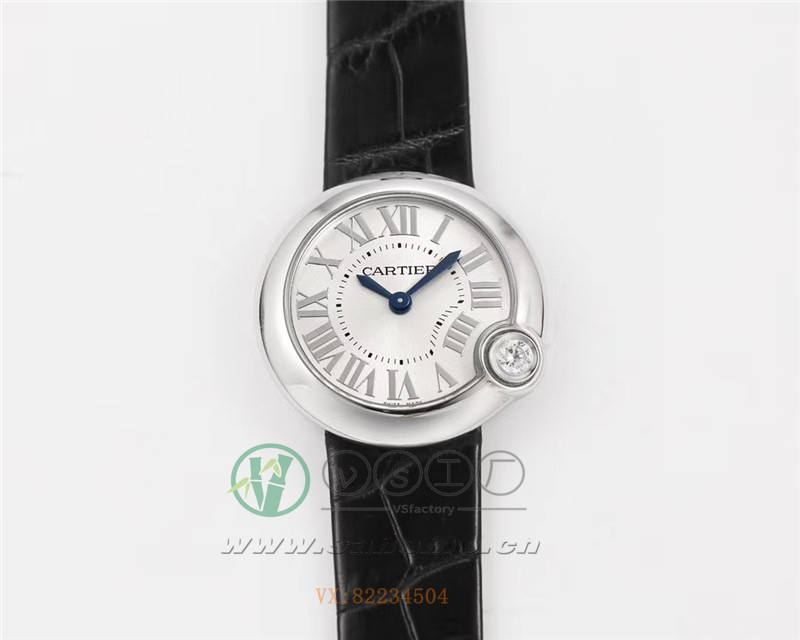 V6廠卡地亞白氣球女士石英做工評測（v6白氣球質(zhì)量如何）