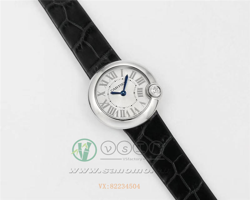 V6廠卡地亞白氣球女士石英做工評測（v6白氣球質(zhì)量如何）