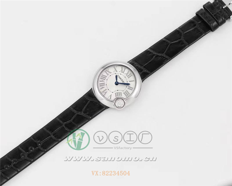 V6廠卡地亞白氣球女士石英做工評測（v6白氣球質(zhì)量如何）