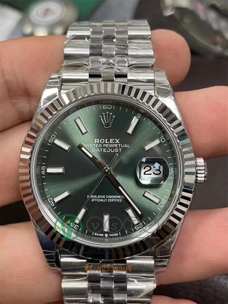 VS廠41日志薄荷綠色表盤質量評測（vs廠日志薄荷綠3235機芯如何）