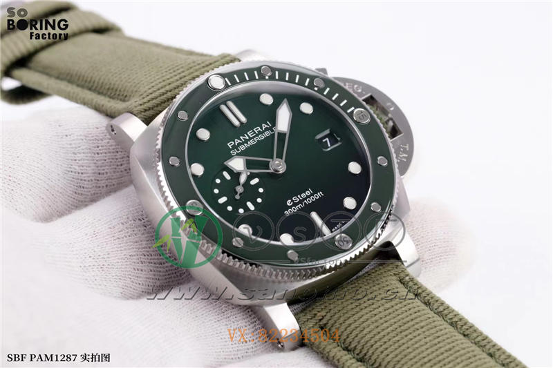 SBF廠(VS廠)沛納海pam1287質(zhì)量如何（sbf沛納海1287綠潛行怎么樣）
