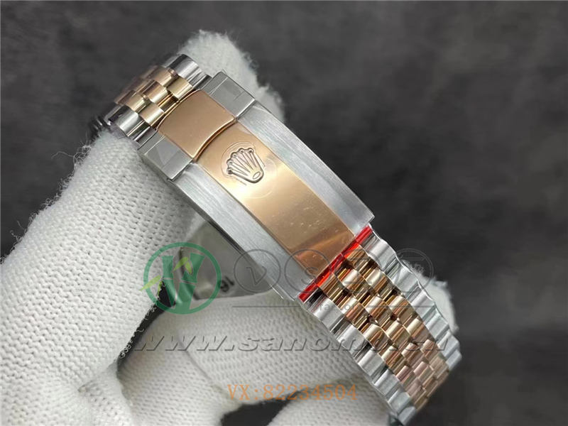 VS廠勞力士間玫瑰金款36日志灰盤(pán)細(xì)節(jié)如何（vs廠新款36mm日志評(píng)測(cè)）