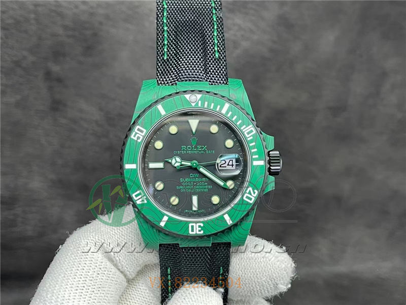 VS廠勞力士DIW綠魔水鬼深度評測（vs廠碳纖維綠魔水鬼怎么樣）