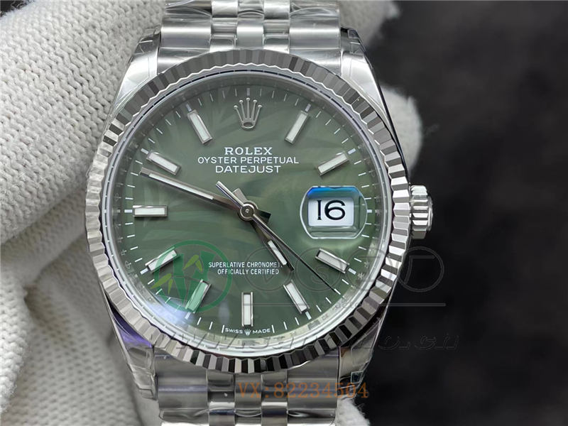 VS廠勞力士36棕葉綠日志細節深度評測（vs廠日志棕葉綠值得入手嗎）