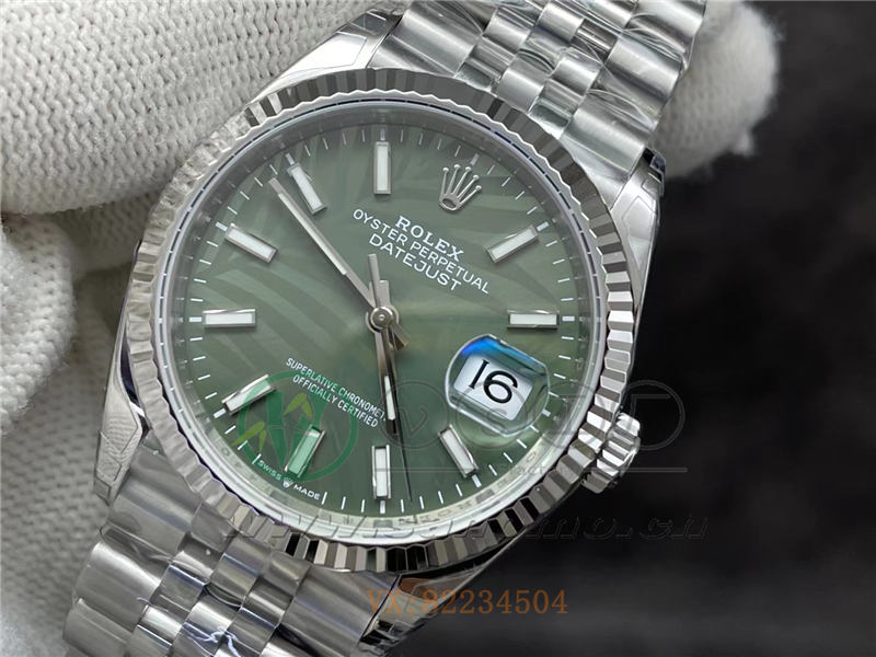 VS廠勞力士36棕葉綠日志細節深度評測（vs廠日志棕葉綠值得入手嗎）