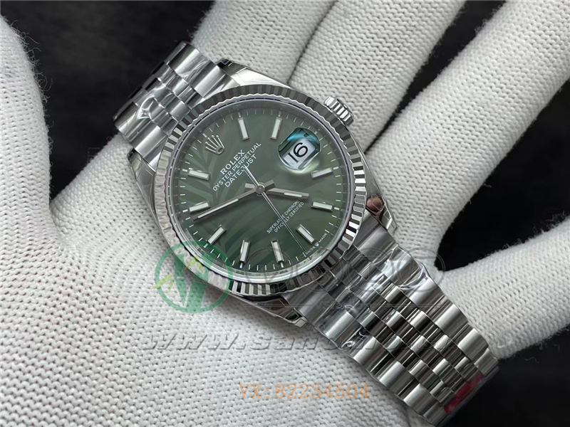 VS廠勞力士36棕葉綠日志細節深度評測（vs廠日志棕葉綠值得入手嗎）